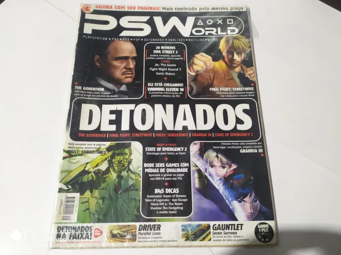 Revista Psworld detonado Grandia Etc