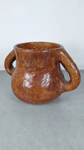 Vaso antigo de Cerâmica, ótimo para areas externas, com desgaste do tempo