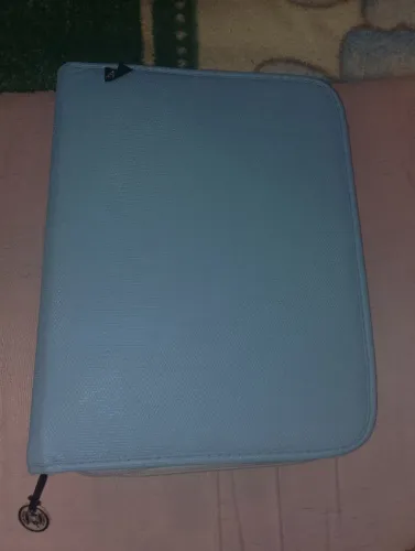 Desapego de fichário escolar ACP azul claro