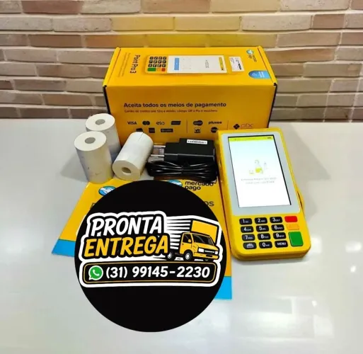 Maquininha de cartão novo modelo