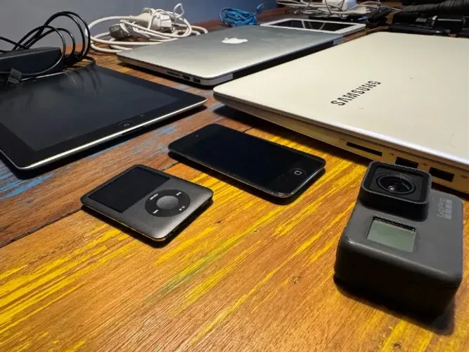 Vendo Lote Eletrônicos (Apple, Samsung, GoPro e mais)