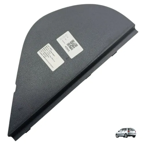 Acabamento Lateral Painel Direito Vw Polo 2007 2008 2009 10 Preto Moldado