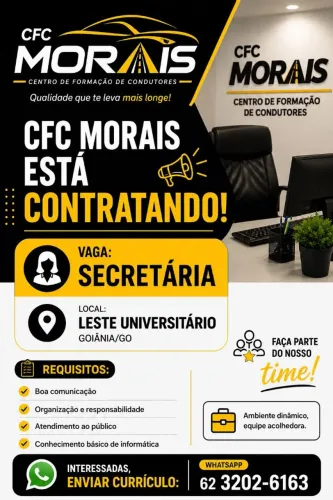 Vaga secretária