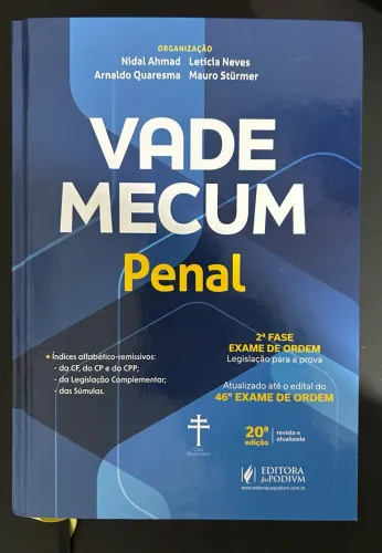 Vade Mecum Penal - 20ª Edição (JusPODIVM - CEISC) + o livro de precedentes