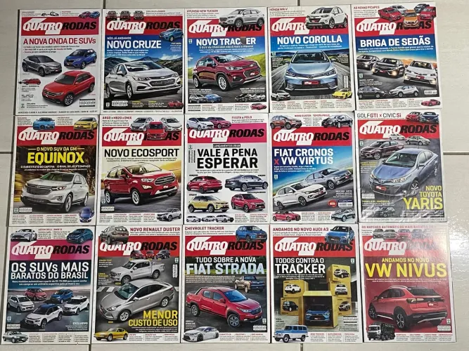 Revistas Quatro Rodas - Conteúdo Automotivo Carros