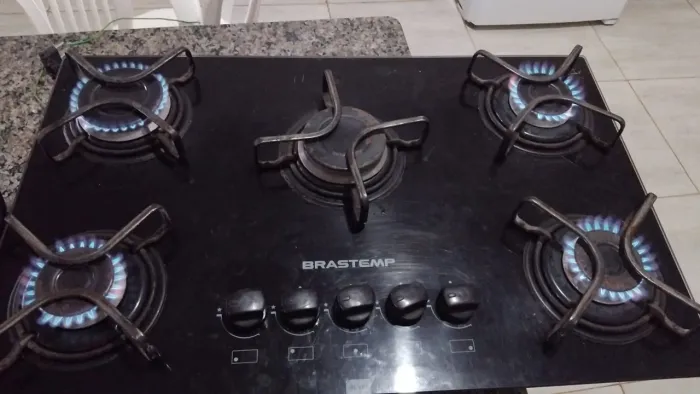 fogão cooktop brastemp