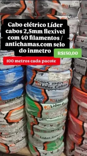 Fio líder cabos