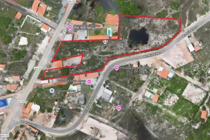 Terreno privilegiado em Santo Amaro/MA
