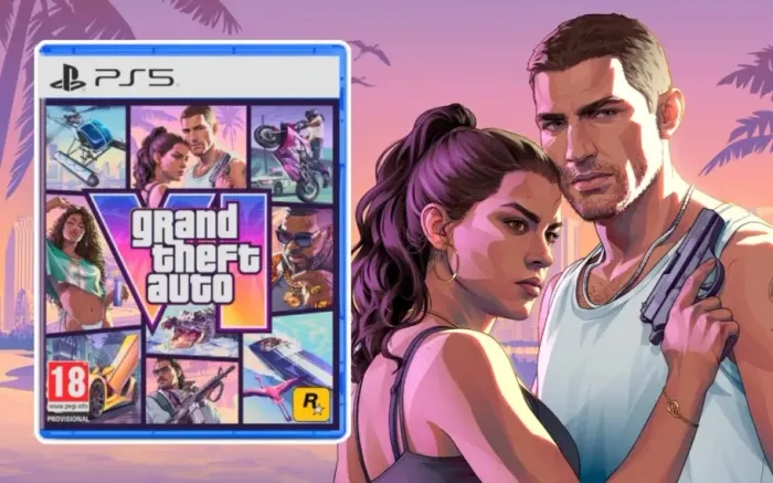 GTA 6 versão base mídia física - código na caixa