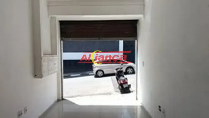 SALÃO COMERCIAL 40m², COM 1 BANHEIRO - PARA LOCAÇÃO NO CENTRO DE GUARULHOS