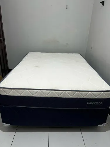 CAMA BOX CASAL SEMINOVA
