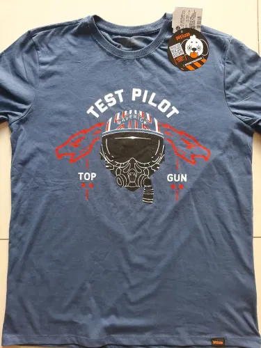 Camisa nova P Top Gun Piticas