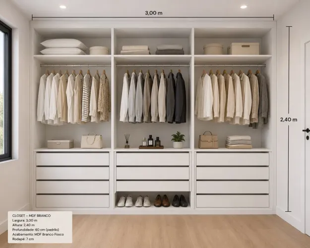 Closet e móveis em geral 