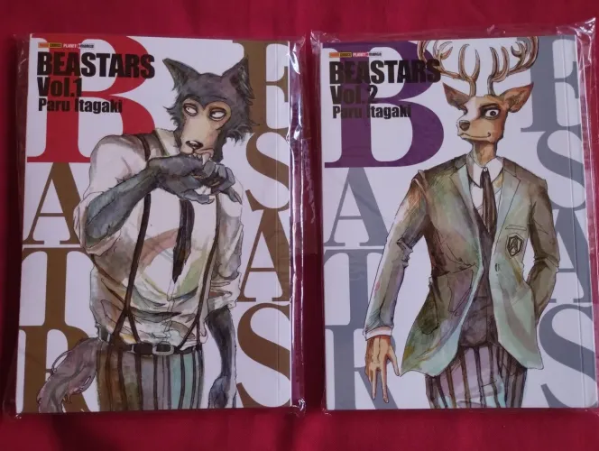 Mangá Beastars vol - 1 e 2