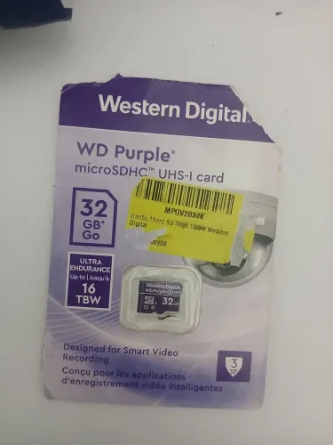Cartão De Memória 32gb Micro Sd Wd Purple 16tbw - Intelbras