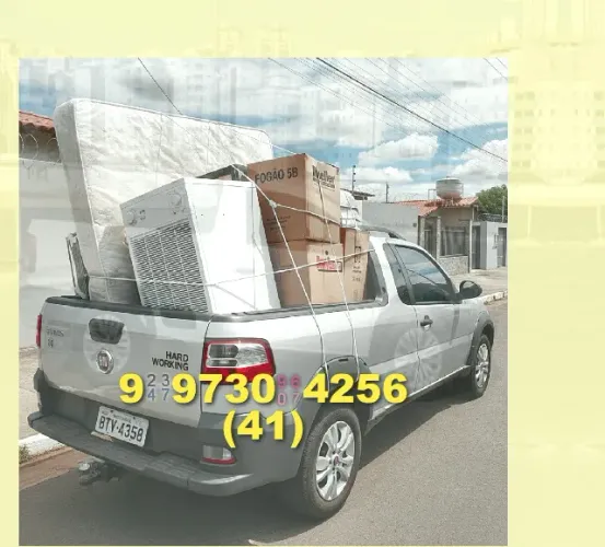 Frete URGENTE! Não perca tempo, garantimos segurança e velocidade na entrega!