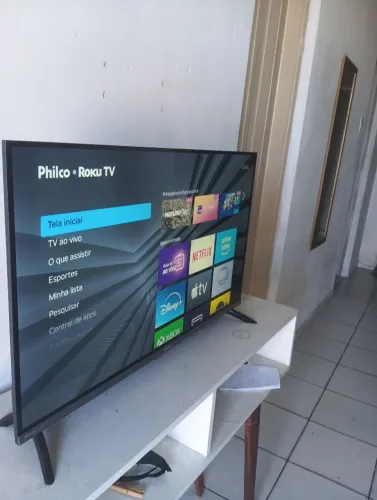 Tv smart 32 polegadas zero perfeita funciona tudo 