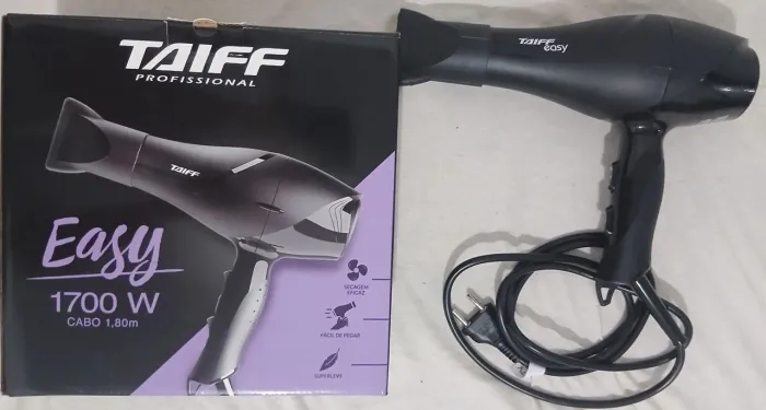 Secador taiff novo 127v Preto