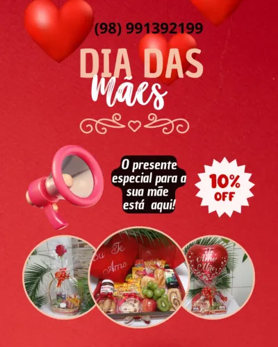 Cesta Café da Manhã Dia Das Mães 