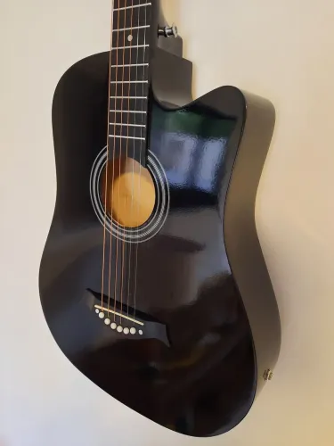 Violão (elétrico) cordas de aço. NOVO