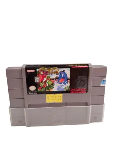 Fita de super Nintendo super Mário World cartucho