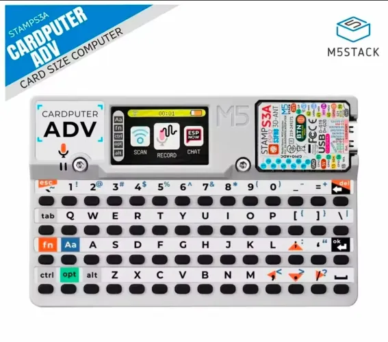 m5stack cardputer adv, mais módulos