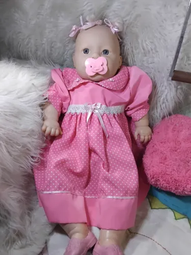 Boneca antiga terere 65 cm