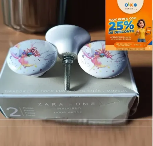 Puxadores para portas Zara Home