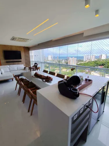 Apartamento Etco Grenville 4 Quartos 172m2 Alto Vista Mar Finamente Decorado Patamares