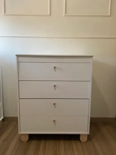 Cômoda branca - matic zupy