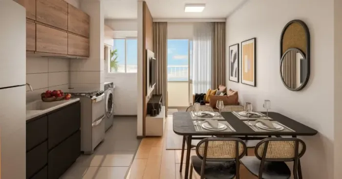 Apartamento 2 Dorms com Varanda e Lazer Completo próximo ao Galleria - Campinas
