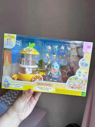 Quiosque de Suco do Pássaro Cítrico - Sylvanian Families