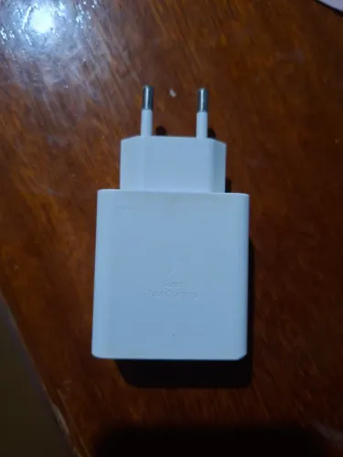 Carregador Samsung 65W Ep-ta865 Tipo C De Parede Carregamento Super Rápida Branco