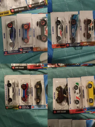 Hotwheels modelos 2026 - Ferrari, batman, homem aranha e mais