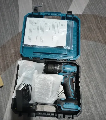 Furadeira parafusadeira com impacto hanabi 21v