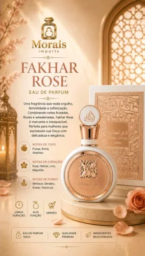 Perfume Feminino Fakhar Rosé
