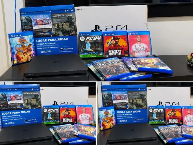 Vendo Playstation 4 Slim de 1TB C/Nota Fiscal