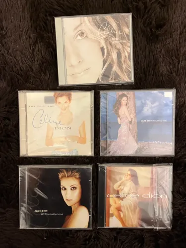 5 cds Celine Dion