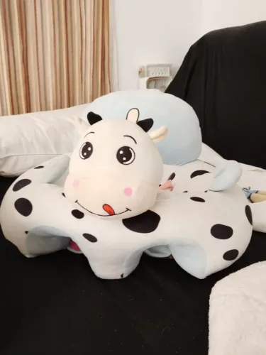 Vaquinha assento acolchoada para bebê 