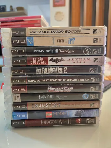 Lote Jogos PS3 - SOMENTE VENDA