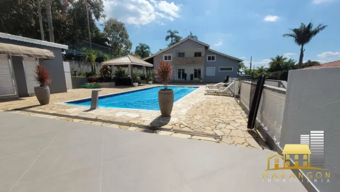 Chácara com 5 dormitórios para alugar, 3000 m² por R$ 17.000,00/mês - Condomínio Porta do
