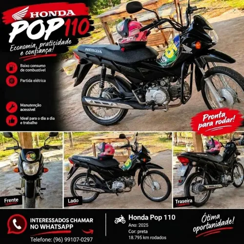 VENDE-SE UMA POP 110 MODELO 2025