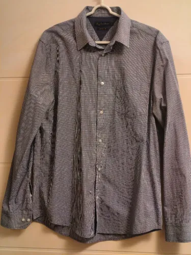 camisa angelo litrico comfort fit azul marinho