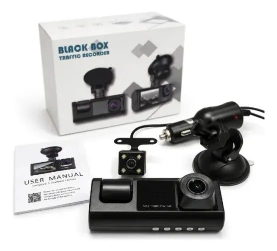 Gravador Veicular Black Box Traffic Recorder Full HD 1080p (Novo na Caixa)