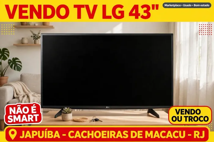 Tv LG 43" polegadas