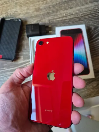 Iphone se 2022 3ger 64gb product red novo