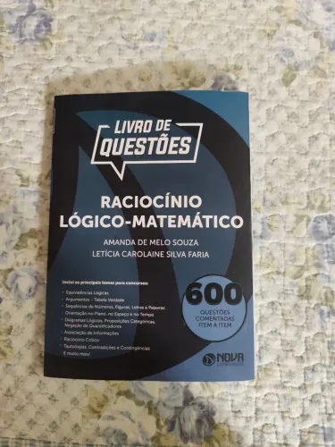 LIVRO RACIOCÍNIO LÓGICO E MATEMÁTICO PARA CONCURSOS