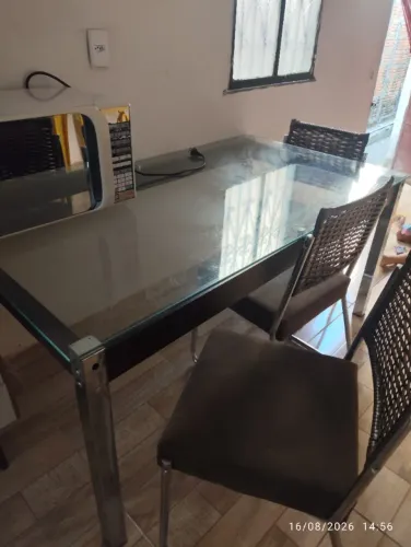 Mesa de vidro