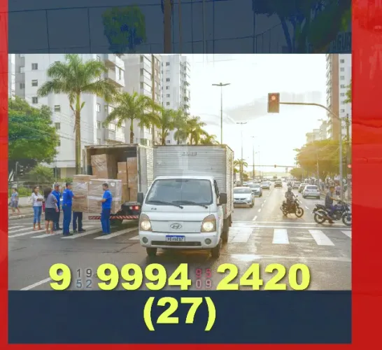 Frete urgente! Serviço rápido e seguro para sua mudança! Entre em contato agora!