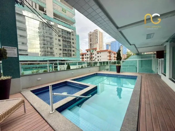 Apartamento com 2 dormitórios à venda, 72 m² por R$ 530.000,00 - Canto do Forte - Praia Gr